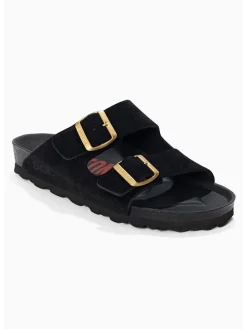 Leren slippers 