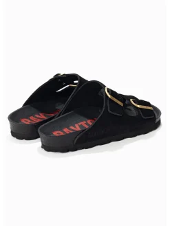 Leren slippers 
