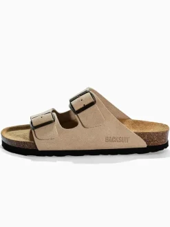 Leren slippers