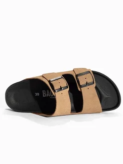 Leren slippers 