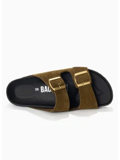 Leren slippers 