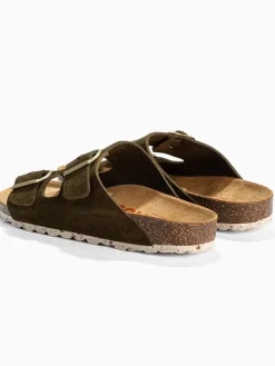 Leren slippers 