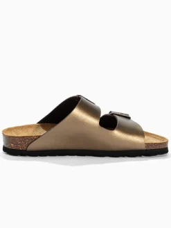 Leren slippers 