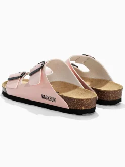 Leren slippers 
