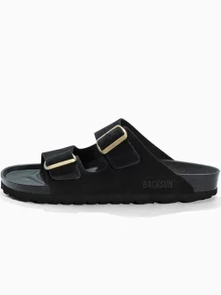 Leren slippers 