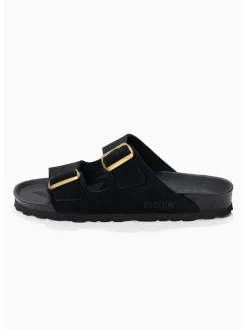 Leren slippers 