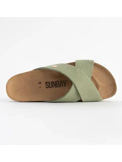 Leren slippers 