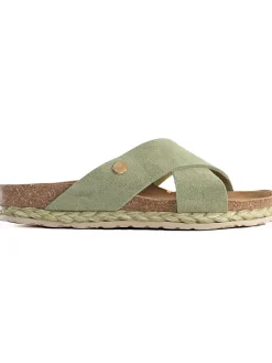Leren slippers 