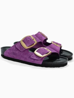 Leren slippers