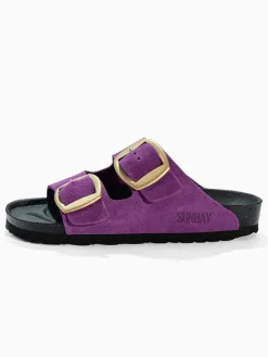 Leren slippers