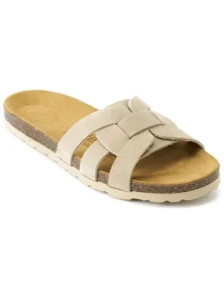 Leren slippers 