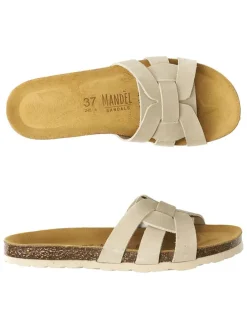 Leren slippers 