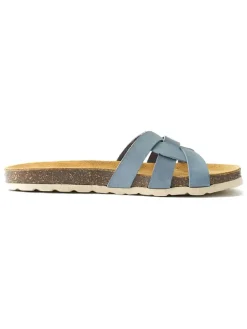 Leren slippers 