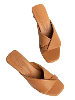 Leren slippers 