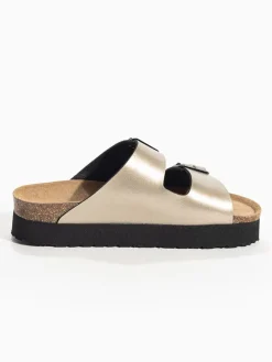 Leren slippers 