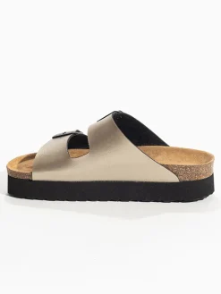 Leren slippers 