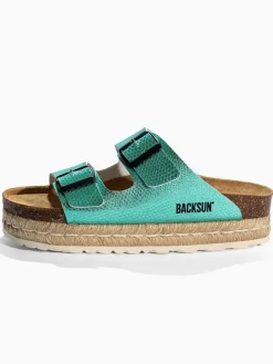 Leren slippers