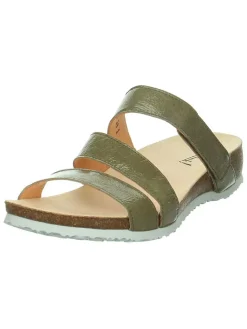 Leren slippers 