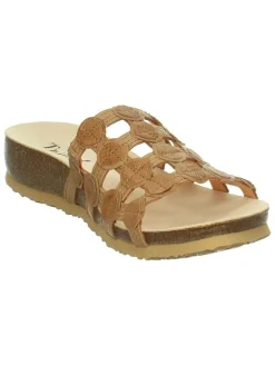 Leren slippers 