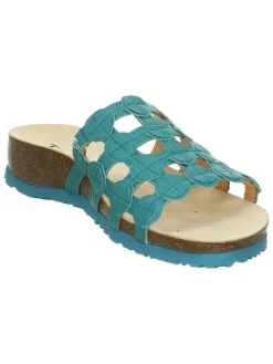 Leren slippers 
