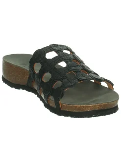 Leren slippers 