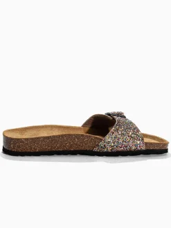 Leren slippers 