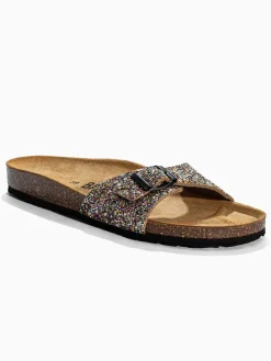 Leren slippers 
