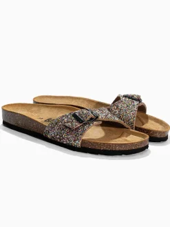 Leren slippers 