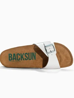 Leren slippers 