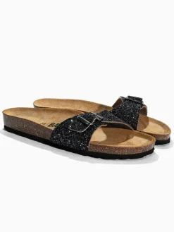 Leren slippers 