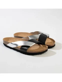 Leren slippers