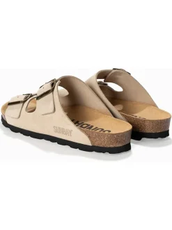 Leren slippers