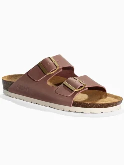 Leren slippers