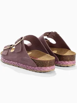 Leren slippers