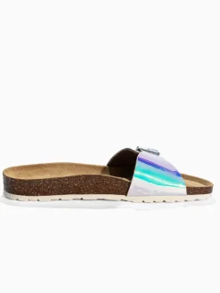 Leren slippers 