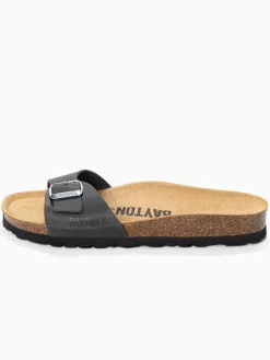 Leren slippers