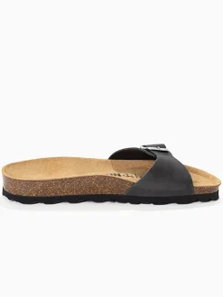 Leren slippers