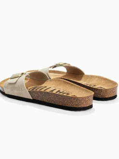 Leren slippers