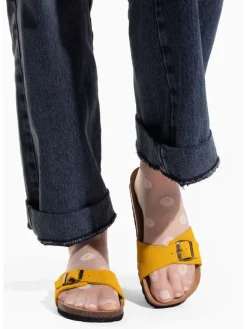 Leren slippers