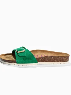 Leren slippers 