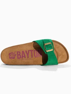 Leren slippers 