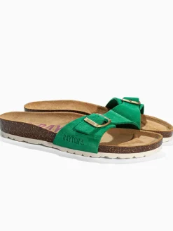 Leren slippers 