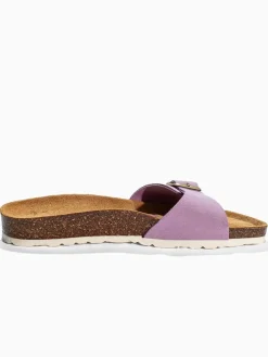 Leren slippers