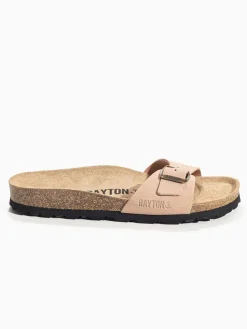 Leren slippers 