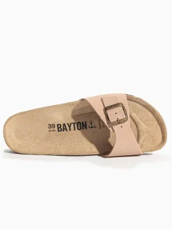 Leren slippers 