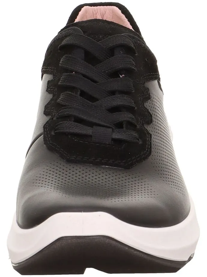 Leren sneakers "Bliss" zwart