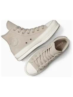 Leren sneakers "Chuck Taylor All Star Lift Platform" beige