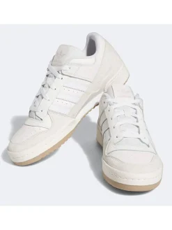 Leren sneakers "Forum Low" crème