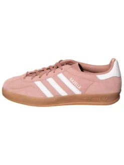 Leren sneakers "Gazelle Indoor" lichtroze