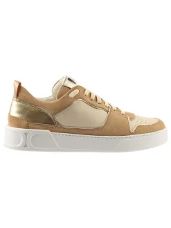 Leren sneakers "Macba Seven" beige